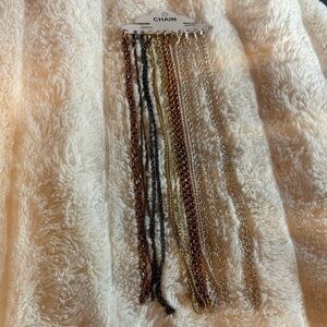 Multi-Color Chain Necklace Set